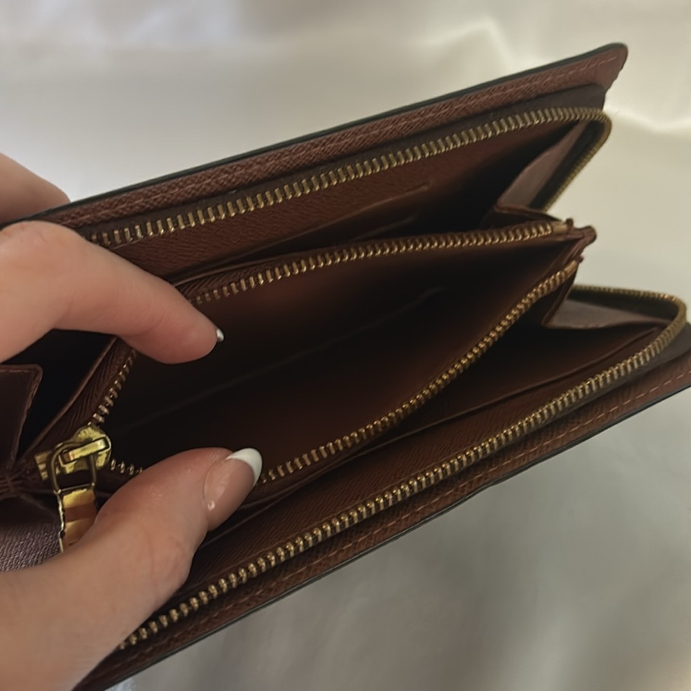 LOUIS VUITTON VINTAGE MONOGRAM ZIPPY WALLET EUC AUTHENTIC - Picture 9 of 17